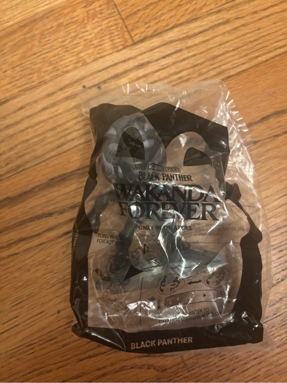 2022 McDONALD'S  Black Panther Wakanda Forever HAPPY MEAL TOY #7 Black Panther